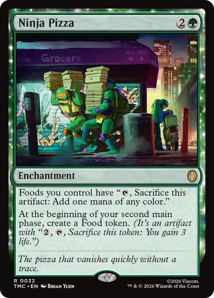 Ninja Pizza [Teenage Mutant Ninja Turtles Commander] | Boutique FDB TCG