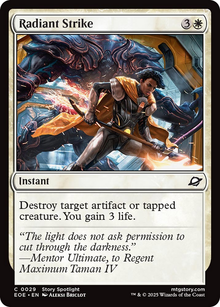 Radiant Strike [Edge of Eternities] | Boutique FDB TCG