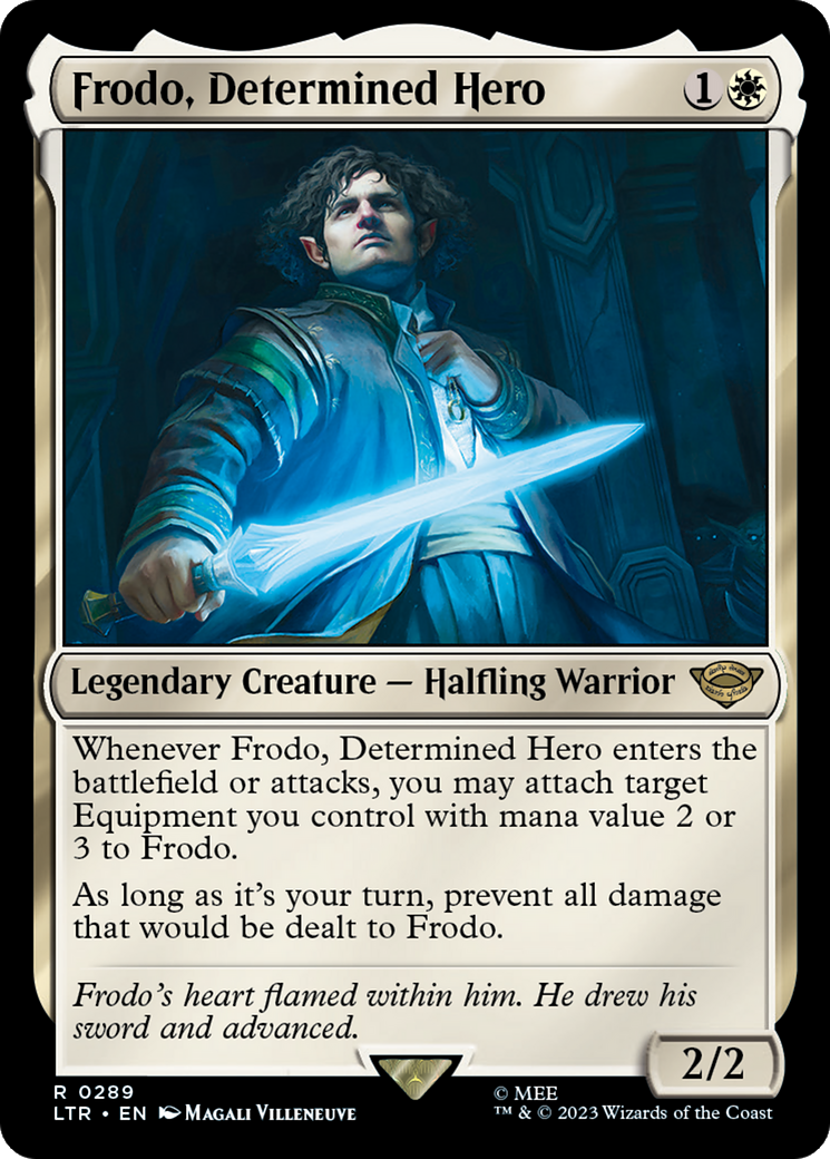 Frodo, Determined Hero [The Lord of the Rings: Tales of Middle-Earth] | Boutique FDB TCG