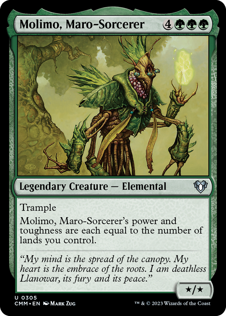 Molimo, Maro-Sorcerer [Commander Masters] | Boutique FDB TCG