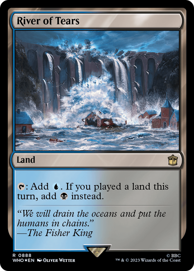 River of Tears (Surge Foil) [Doctor Who] | Boutique FDB TCG