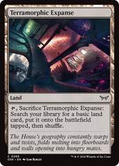 Terramorphic Expanse [Duskmourn: House of Horror] | Boutique FDB TCG