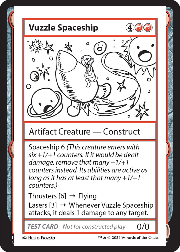 Vuzzle Spaceship [Mystery Booster 2 Playtest Cards] | Boutique FDB TCG