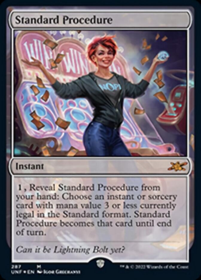 Standard Procedure (Galaxy Foil) [Unfinity] | Boutique FDB TCG