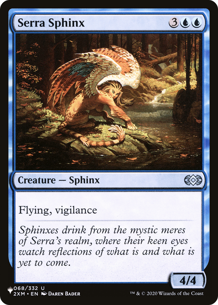 Serra Sphinx [The List Reprints] | Boutique FDB TCG