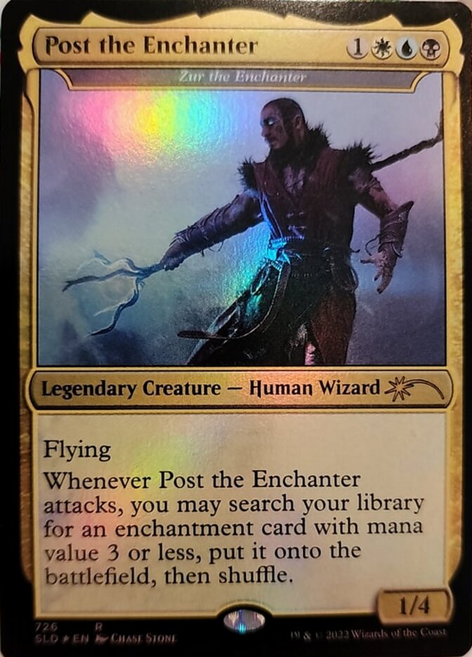 Zur the Enchanter - Post the Enchanter [Secret Lair Drop Promos] | Boutique FDB TCG