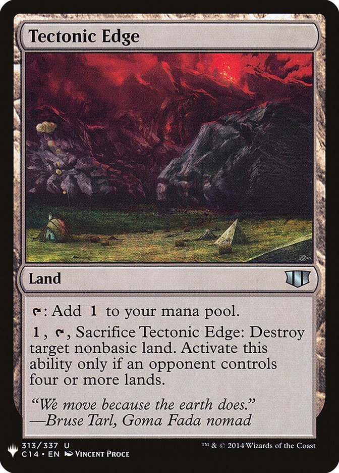 Tectonic Edge [Mystery Booster] | Boutique FDB TCG