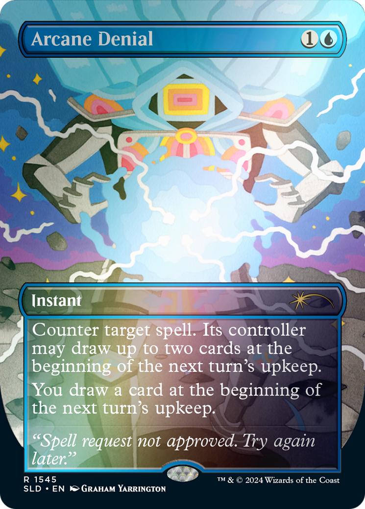 Arcane Denial (Surge Foil) [Marvel Super Heroes Commander] | Boutique FDB TCG