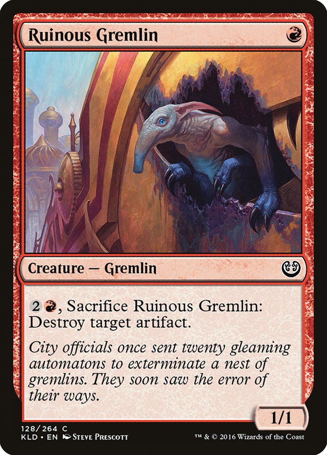 Ruinous Gremlin [Kaladesh] | Boutique FDB TCG