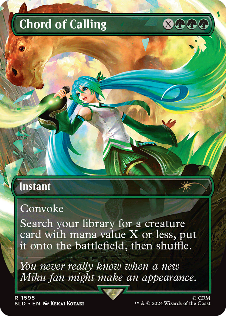 Chord of Calling (Rainbow Foil) [Secret Lair Drop Series] | Boutique FDB TCG
