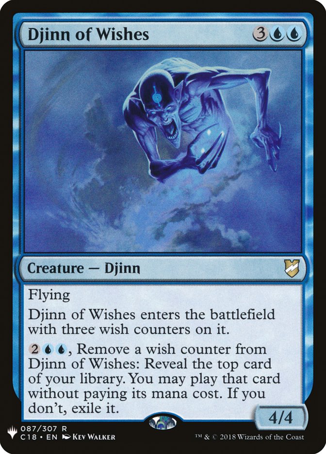 Djinn of Wishes [Mystery Booster] | Boutique FDB TCG