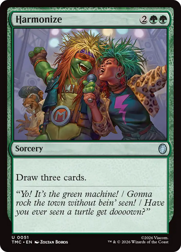 Harmonize [Teenage Mutant Ninja Turtles Commander] | Boutique FDB TCG