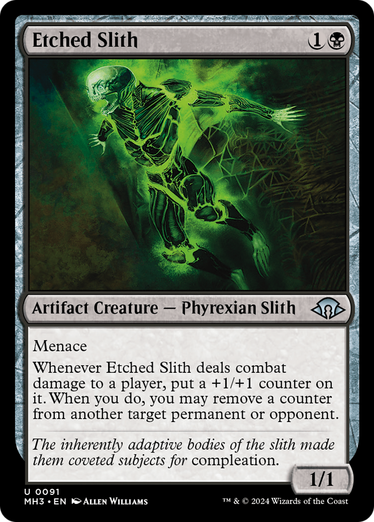 Etched Slith [Modern Horizons 3] | Boutique FDB TCG