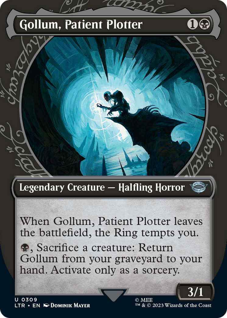 Gollum, Patient Plotter (Showcase Ring Frame) [The Lord of the Rings: Tales of Middle-Earth] | Boutique FDB TCG