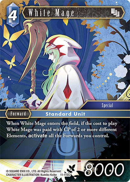 White Mage [Opus XI] | Boutique FDB TCG