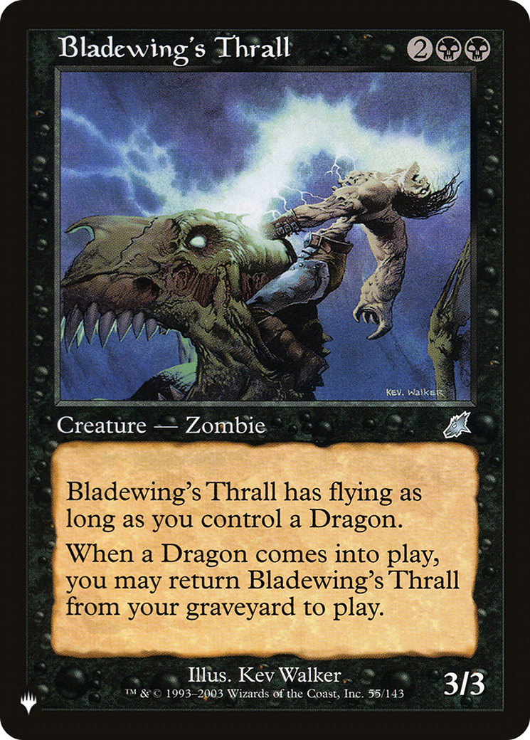 Bladewing's Thrall [The List Reprints] | Boutique FDB TCG