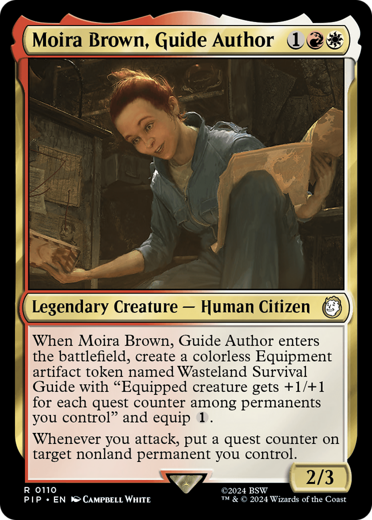 Moira Brown, Guide Author [Fallout] | Boutique FDB TCG