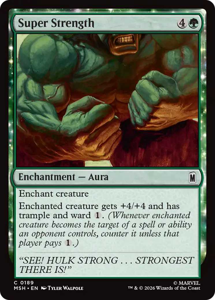 Super Strength [Marvel Super Heroes] | Boutique FDB TCG