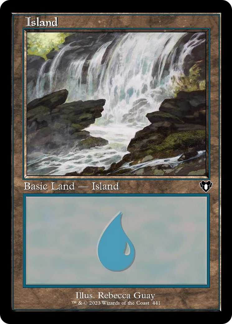 Island (441) (Retro) [Commander Masters] | Boutique FDB TCG