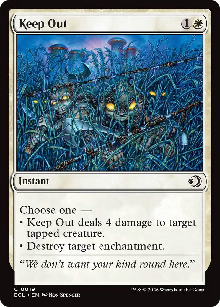 Keep Out [Lorwyn Eclipsed] | Boutique FDB TCG