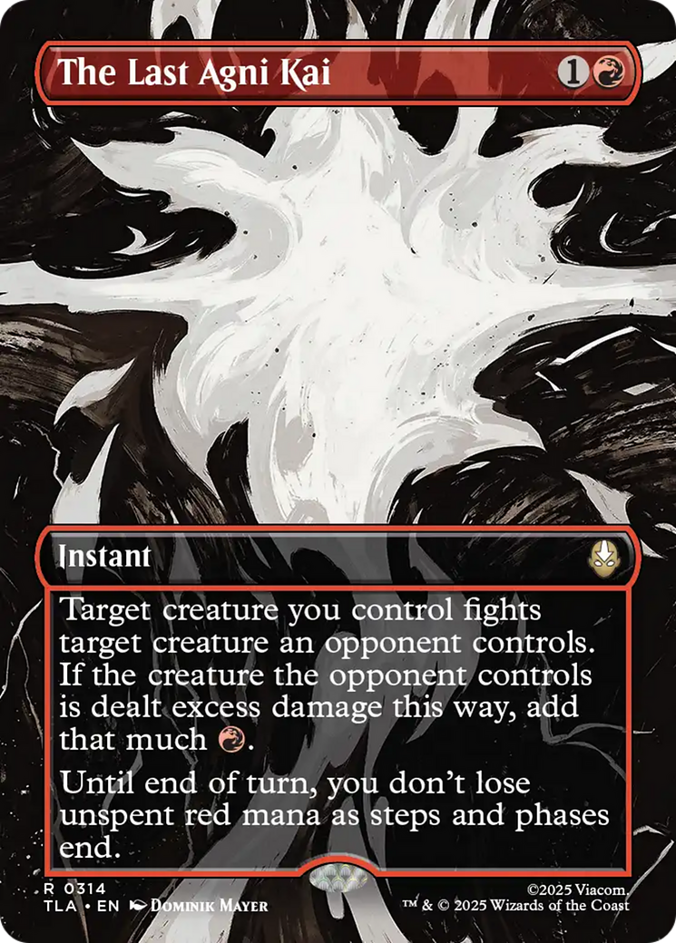 The Last Agni Kai (Borderless) [Avatar: The Last Airbender] | Boutique FDB TCG