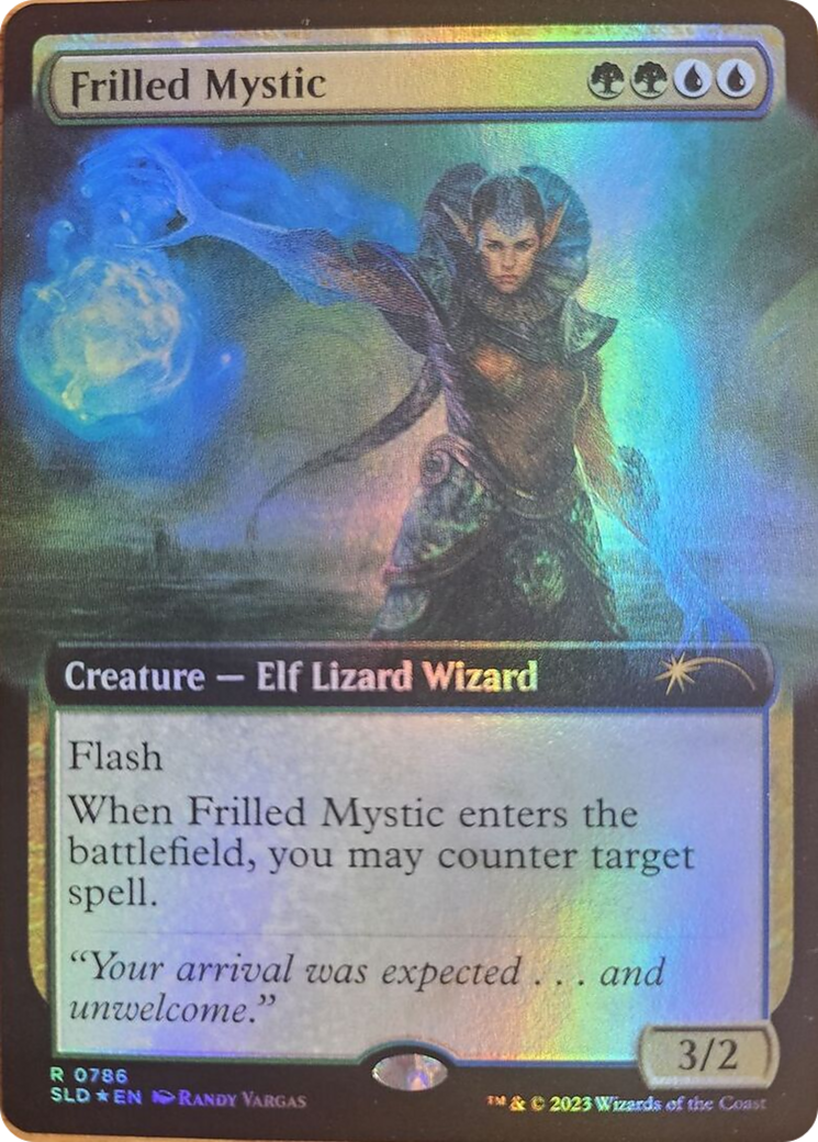 Frilled Mystic (Extended Art) [Secret Lair Drop Series] | Boutique FDB TCG