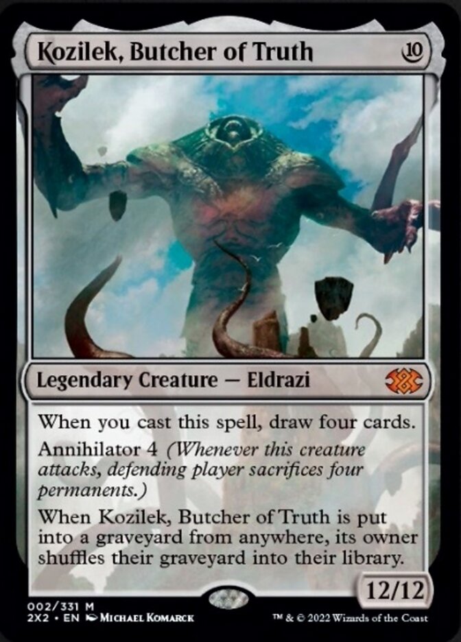 Kozilek, Butcher of Truth [Double Masters 2022] | Boutique FDB TCG