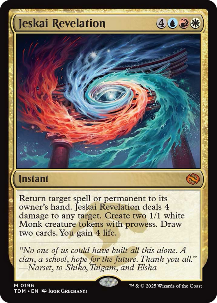 Jeskai Revelation [Tarkir: Dragonstorm] | Boutique FDB TCG