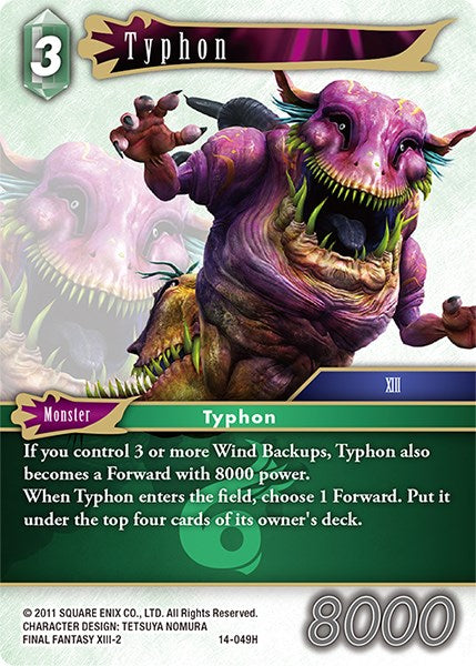 Typhon [Opus XIV: Crystal Abyss] | Boutique FDB TCG