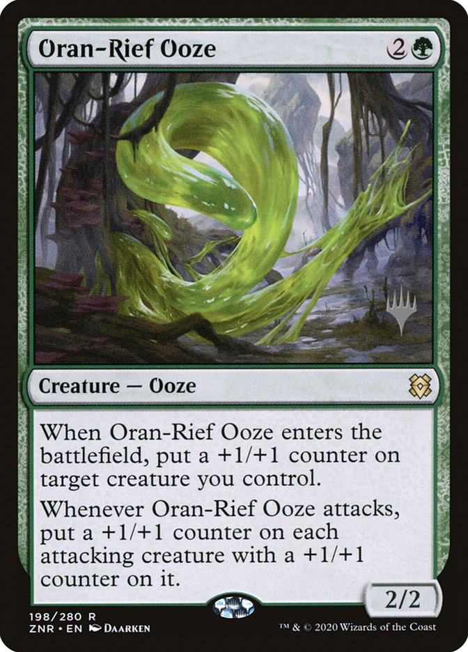 Oran-Rief Ooze (Promo Pack) [Zendikar Rising Promos] | Boutique FDB TCG