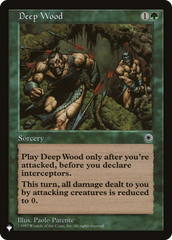 Deep Wood [The List] | Boutique FDB TCG