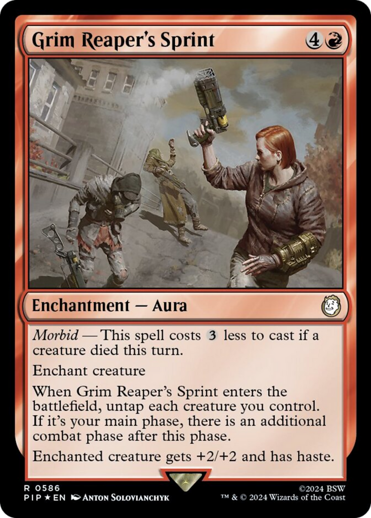 Grim Reaper's Sprint (Surge Foil) [Fallout] | Boutique FDB TCG