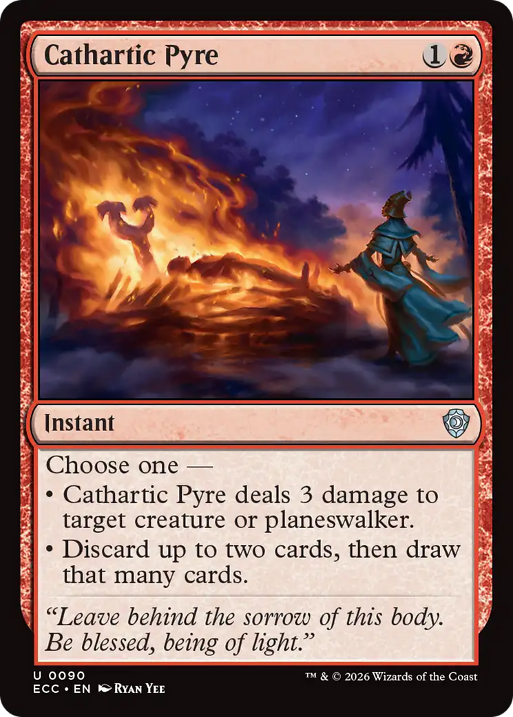Cathartic Pyre [Lorwyn Eclipsed Commander] | Boutique FDB TCG