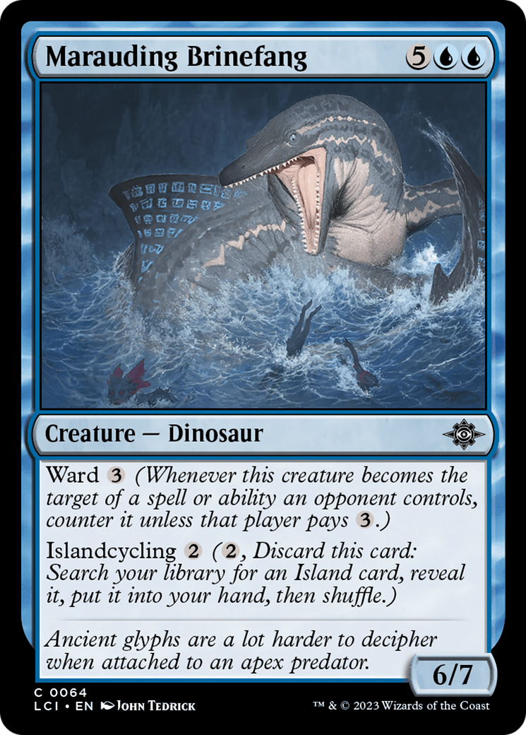 Marauding Brinefang [The Lost Caverns of Ixalan] | Boutique FDB TCG