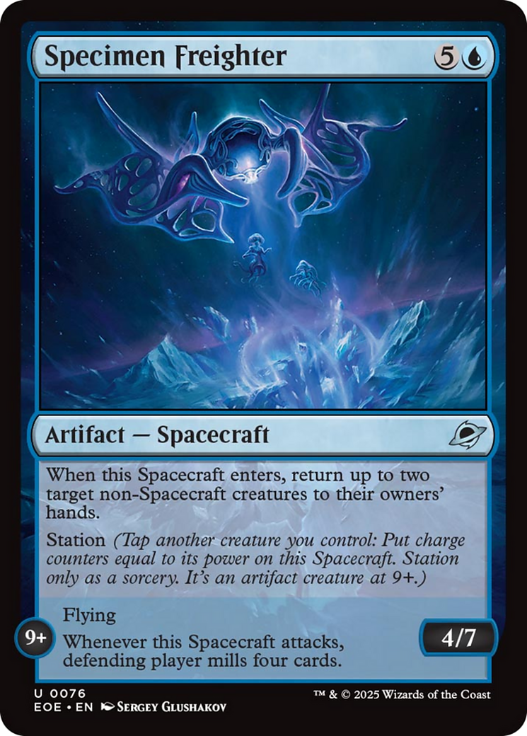Specimen Freighter [Edge of Eternities] | Boutique FDB TCG