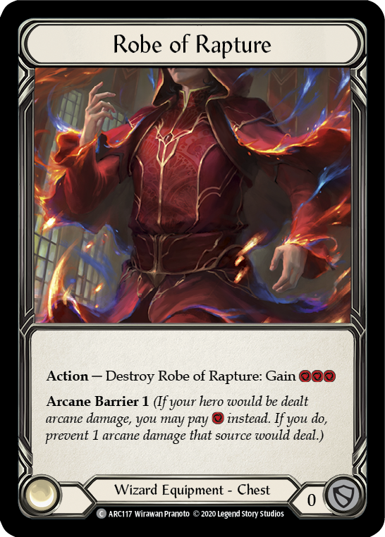Robe of Rapture [U-ARC117] (Arcane Rising Unlimited)  Unlimited Normal | Boutique FDB TCG