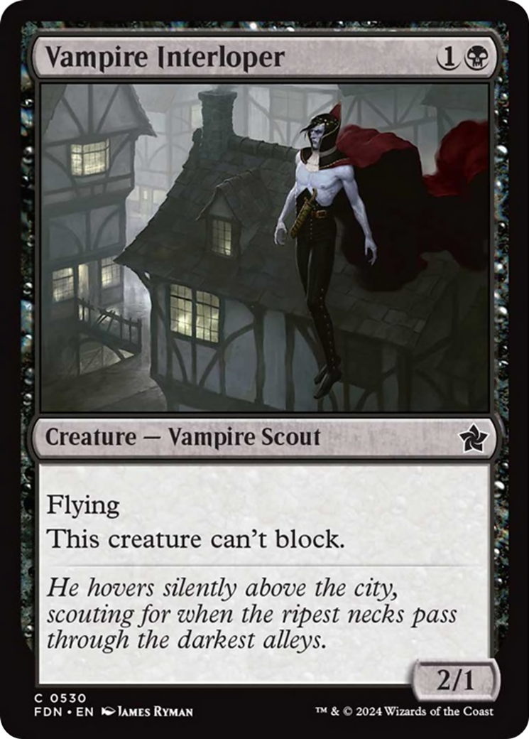 Vampire Interloper [Foundations] | Boutique FDB TCG