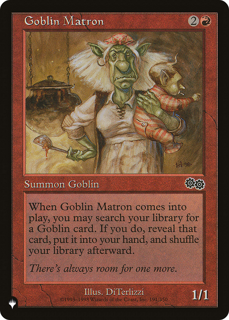 Goblin Matron (USG) [The List Reprints] | Boutique FDB TCG