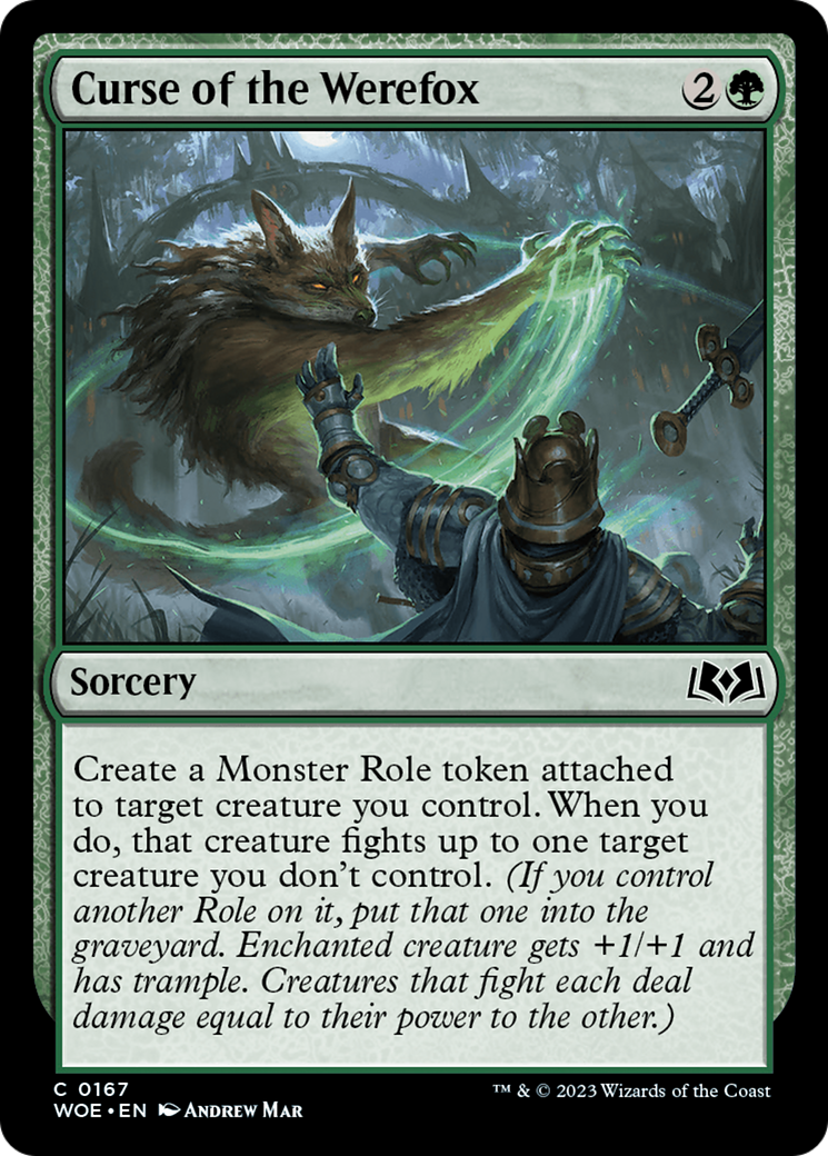 Curse of the Werefox [Wilds of Eldraine] | Boutique FDB TCG