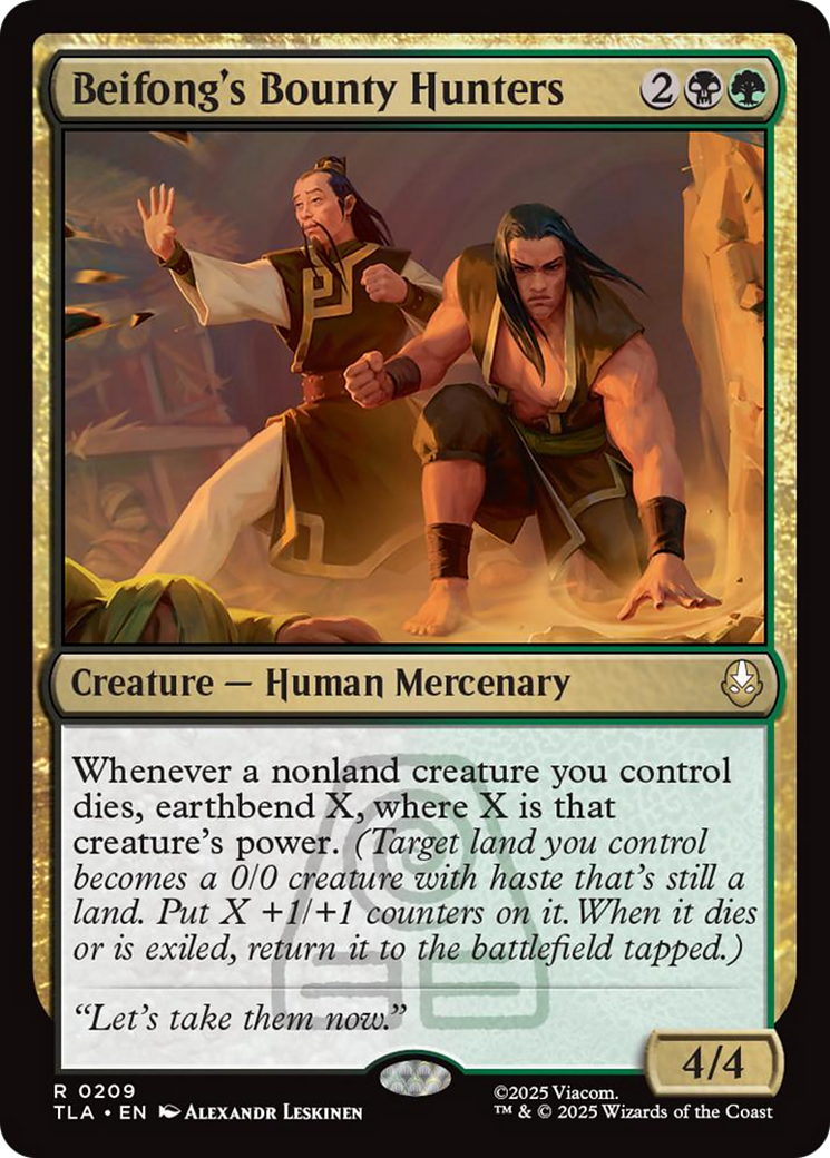 Beifong's Bounty Hunters [Avatar: The Last Airbender] | Boutique FDB TCG