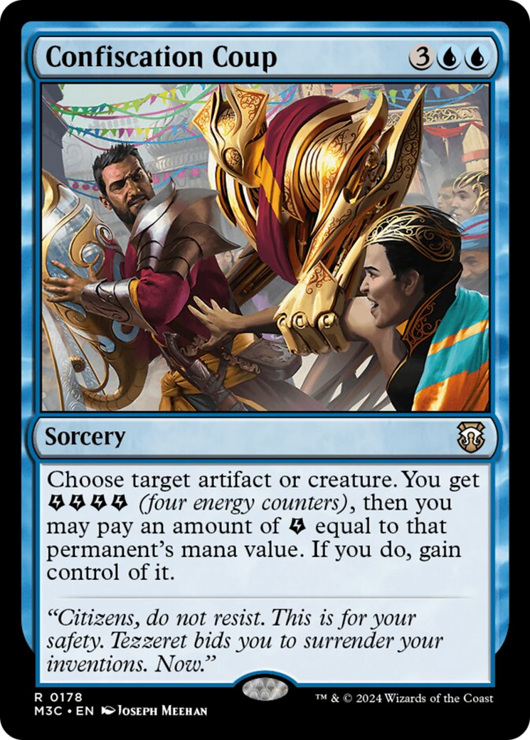 Confiscation Coup (Ripple Foil) [Modern Horizons 3 Commander] | Boutique FDB TCG