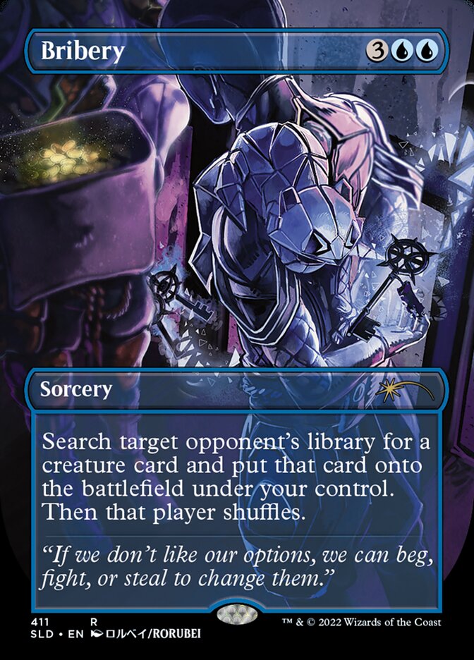 Bribery (Borderless) [Secret Lair Drop Series] | Boutique FDB TCG
