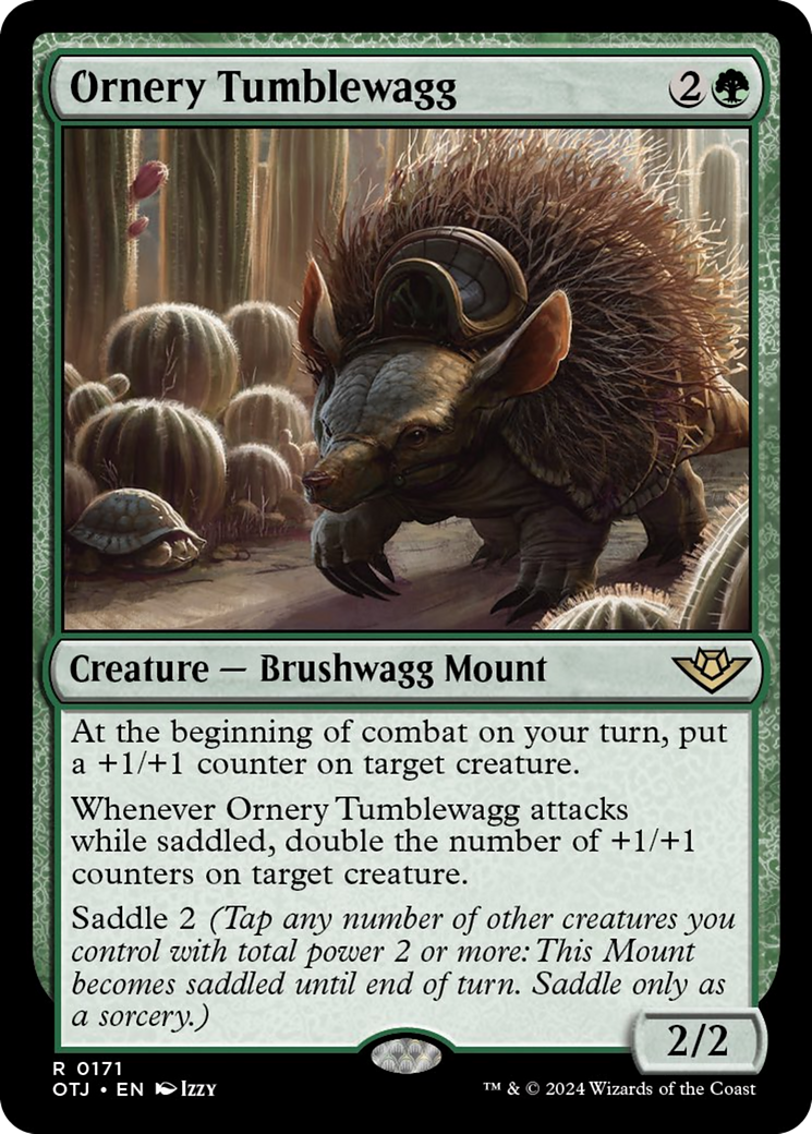 Ornery Tumblewagg [Outlaws of Thunder Junction] | Boutique FDB TCG