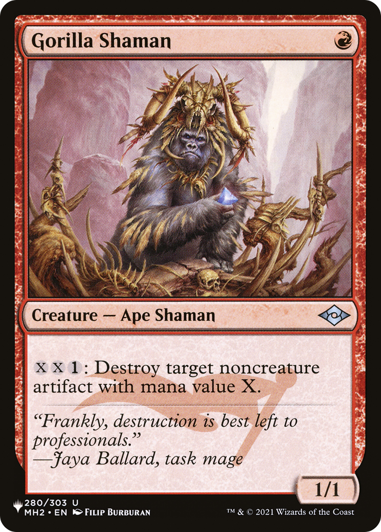 Gorilla Shaman [The List Reprints] | Boutique FDB TCG