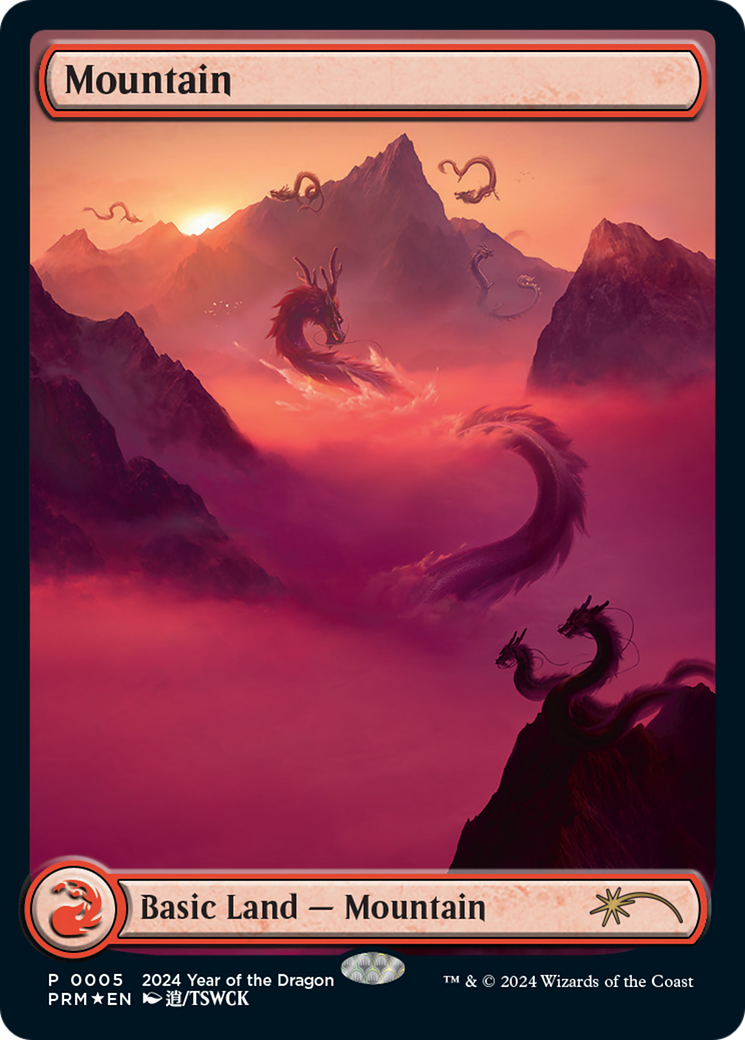 Mountain (Year of the Dragon 2024) [Standard Showdown Promos] | Boutique FDB TCG