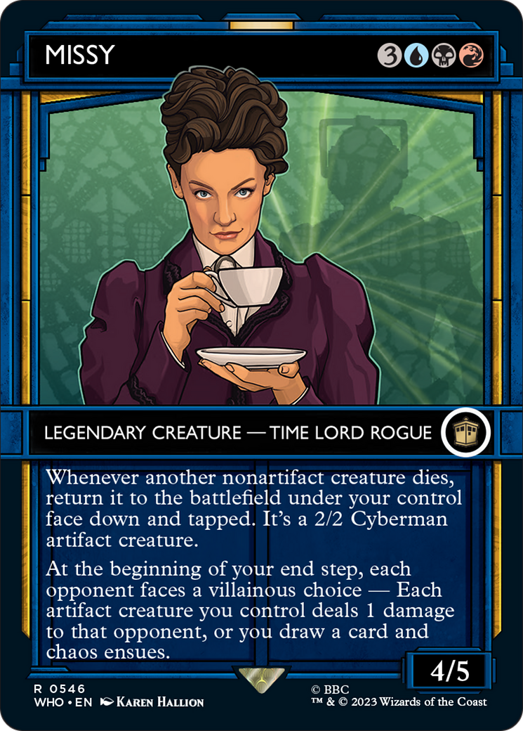 Missy (Showcase) [Doctor Who] | Boutique FDB TCG