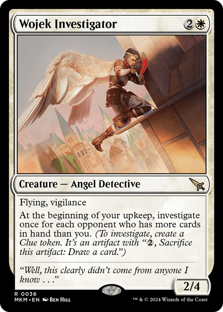 Wojek Investigator (Red) [Murders at Karlov Manor] | Boutique FDB TCG