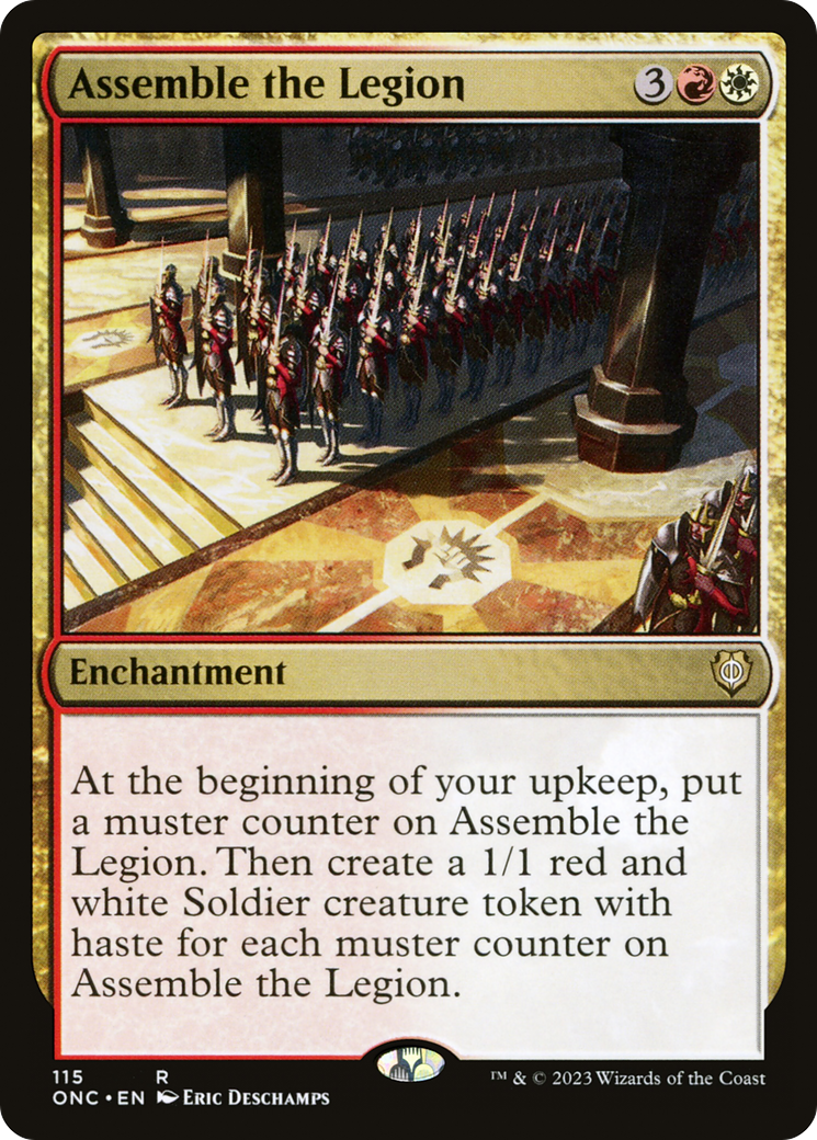 Assemble the Legion [Phyrexia: All Will Be One Commander] | Boutique FDB TCG