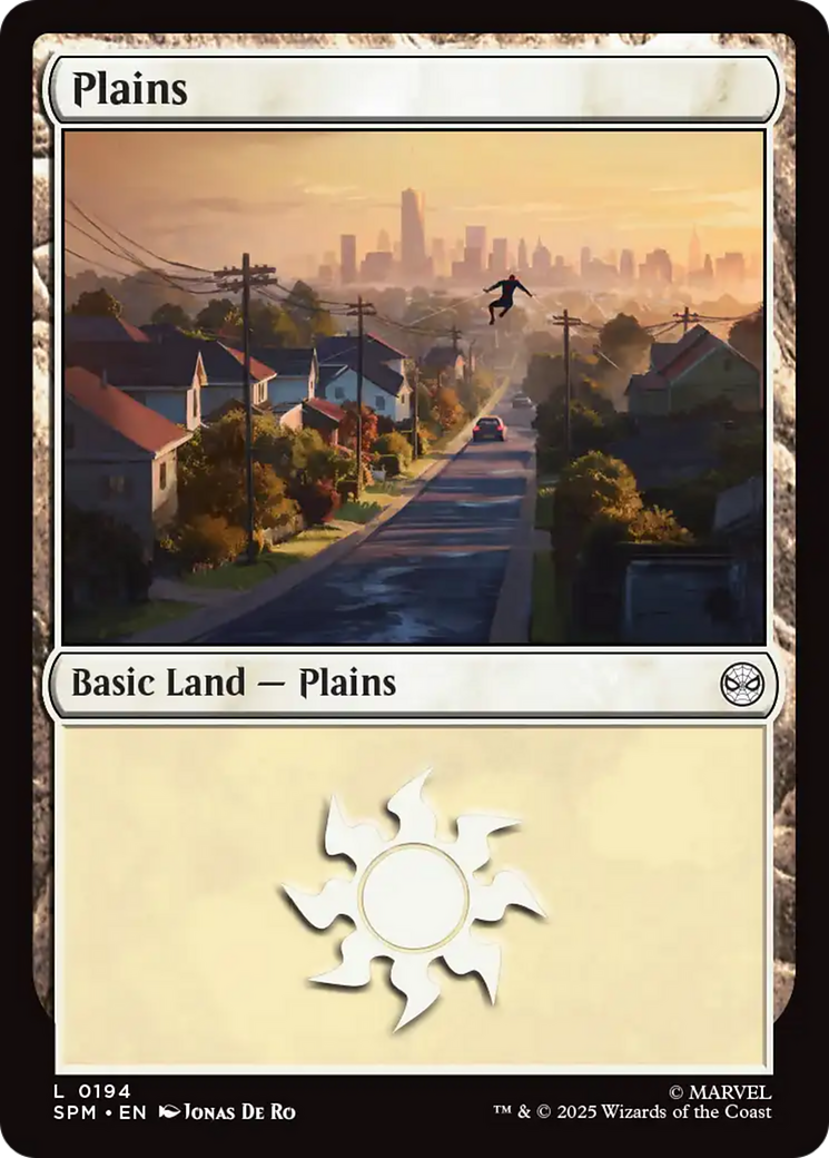 Plains (0194) [Marvel's Spider-Man] | Boutique FDB TCG