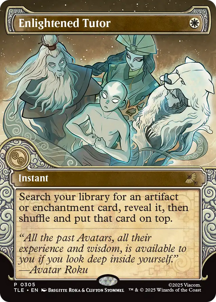 Enlightened Tutor (Showcase) [Avatar: The Last Airbender: Eternal-Legal] | Boutique FDB TCG